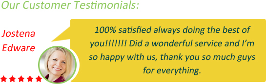 Our Customer Testimonials
